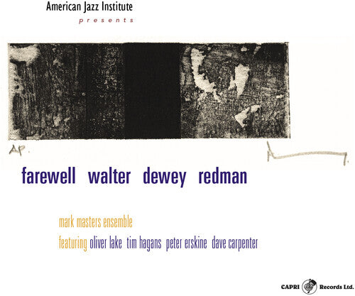 

CD диск Masters, Mark: Farewell Walter Dewey Redman