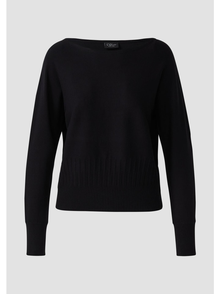 

Вязаный свитер в цвете 9999_черный s.Oliver