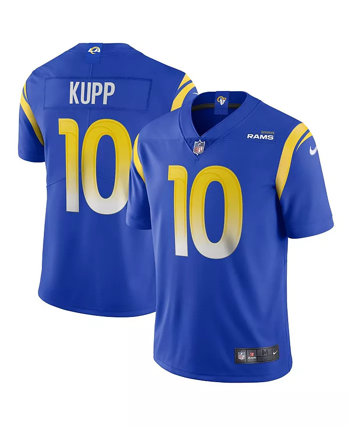 

Мужская ограниченная джерси Los Angeles Rams Vapor Limited с именем Cooper Kupp Nike, синий