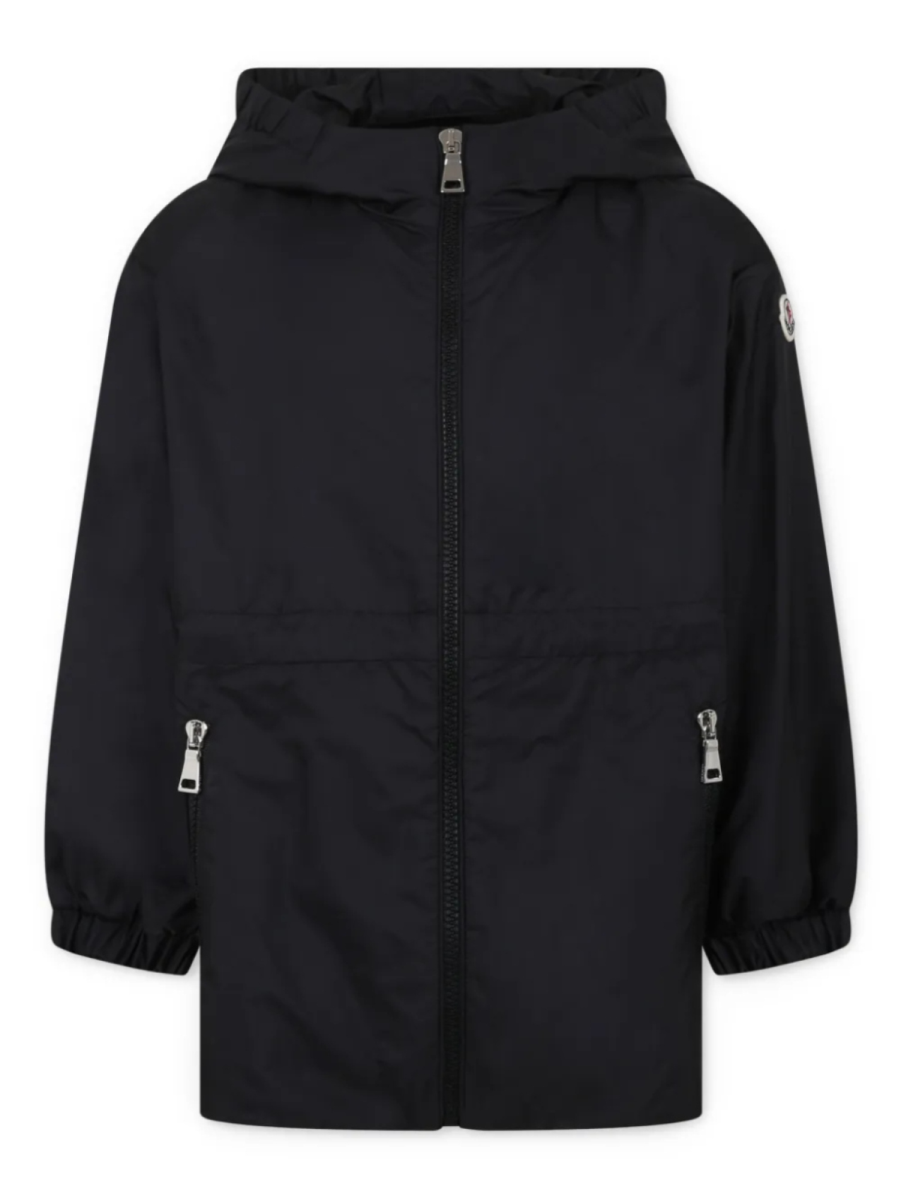 

Плащ-нашивка с логотипом Moncler Enfant, черный