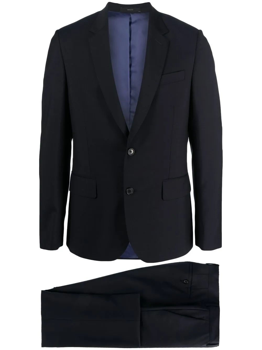

Костюм-двойка с однобортным пиджаком Paul Smith, синий