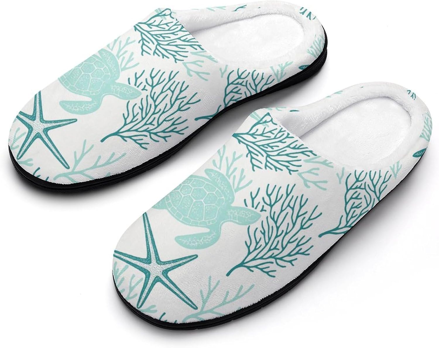 

Мужские домашние тапочки KKdskkds с геометрическим узором шестиугольника, бирюза и золотой, хлопковые, теплые, удобные, дышащие, с нескользящей подошвой