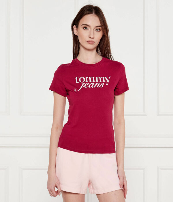 

Футболки Slim fit Tommy Jeans, красный