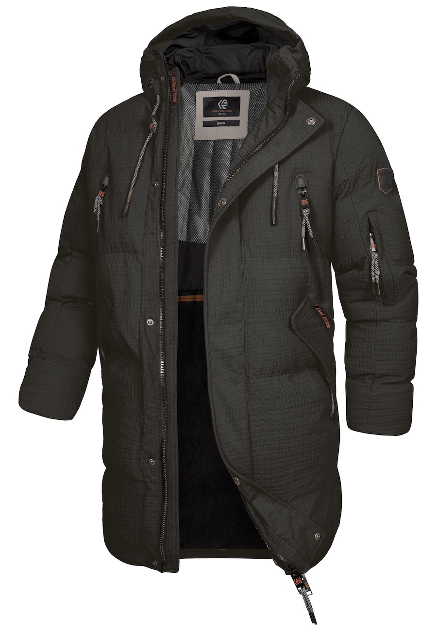 

Зимнее пальто INDICODE JEANS INLondoy, темно-серый