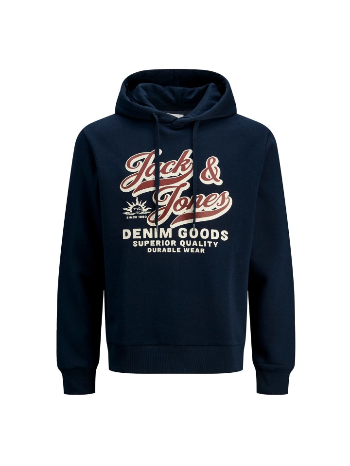 

Худи Jack and Jones, темно-синий