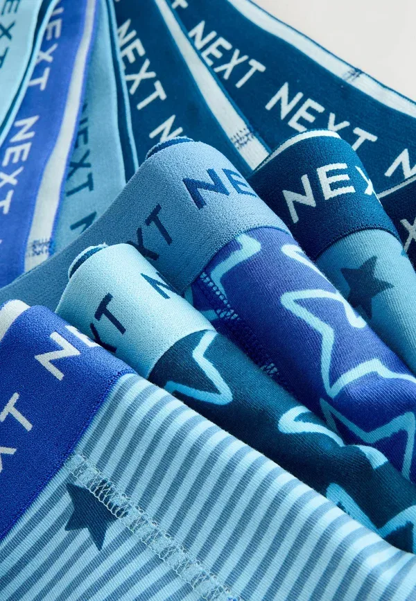 Трусы 10 шт Next, blue/white stars, сине-белые звезды — фото 2