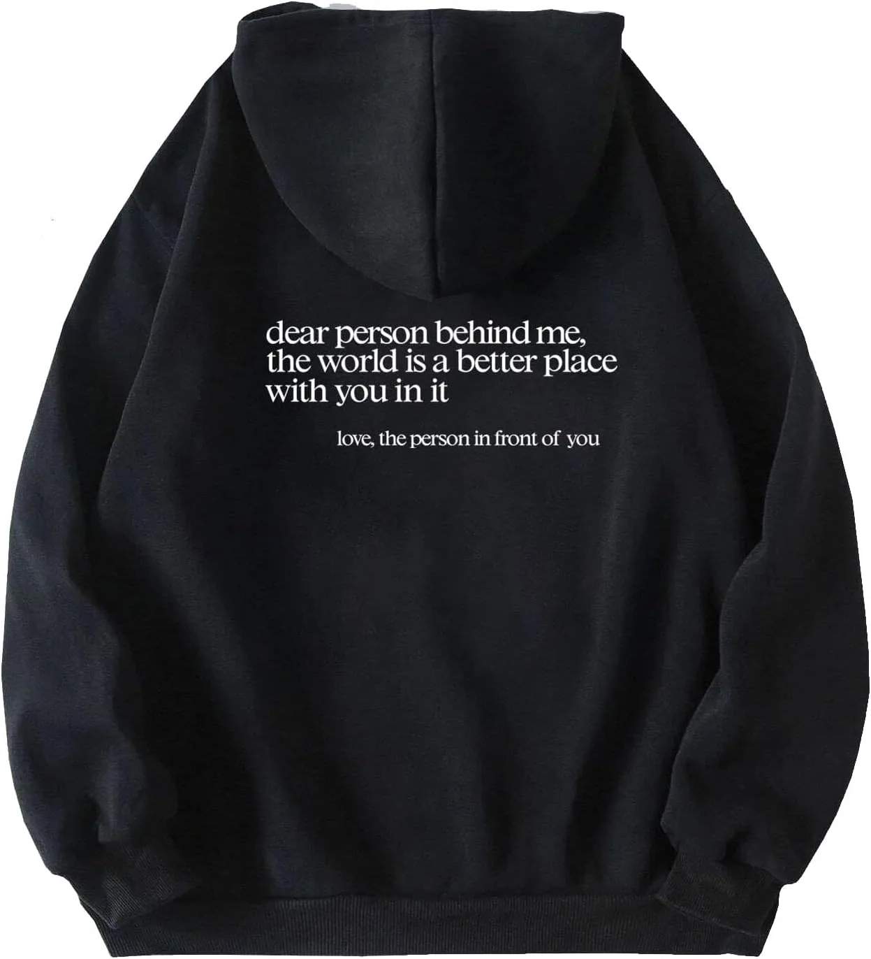 

Толстовка Dear Person Behind Me, You are Enough, оверсайз, унисекс