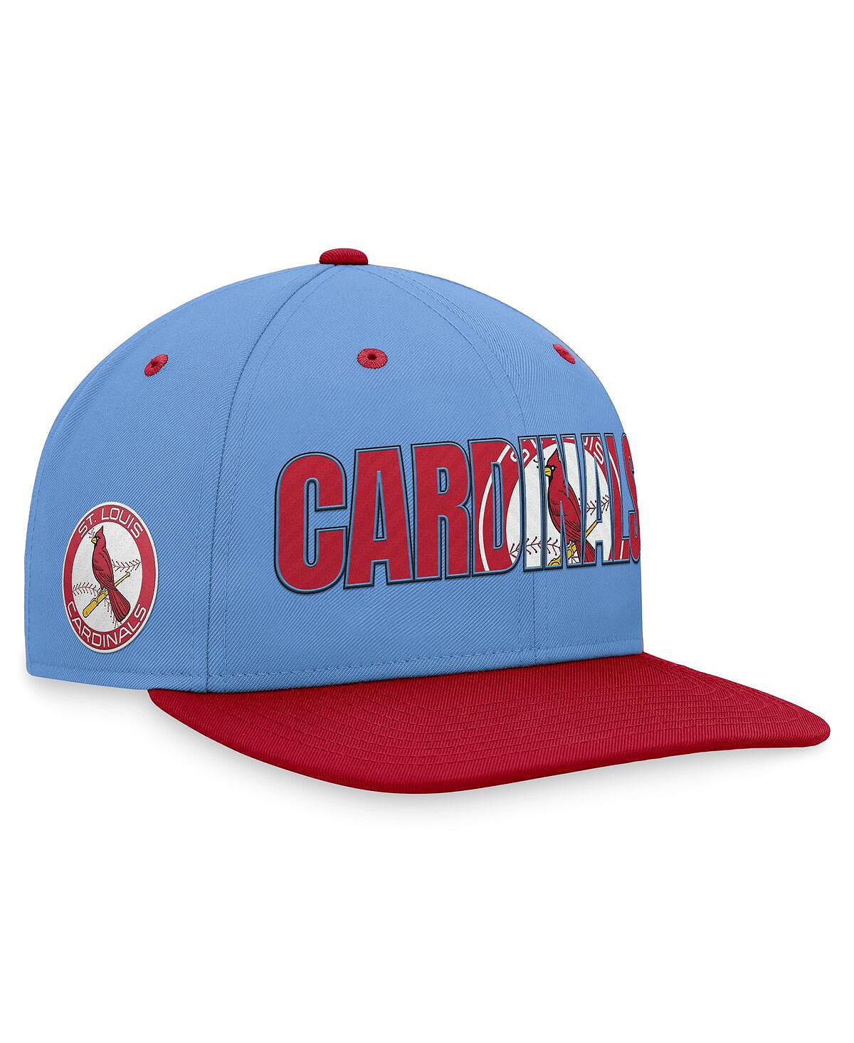 

Мужская голубая кепка St. Louis Cardinals Cooperstown Collection Pro Snapback Nike