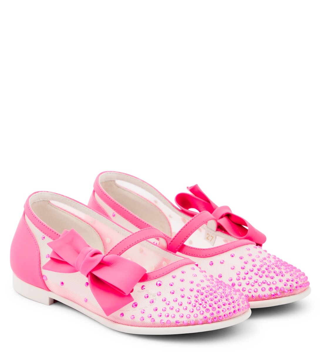 

Балетки Melodie Strass Christian Louboutin, розовый