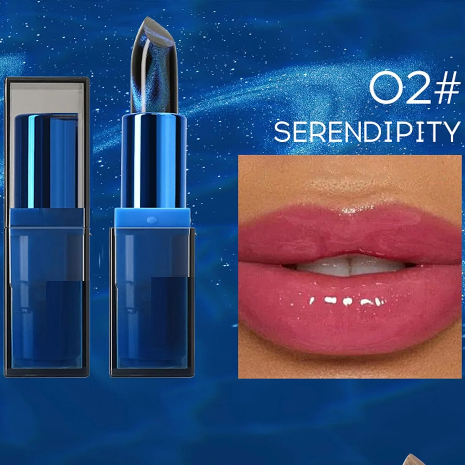 Губная помада Color Changing Lipstick, термохромная, 1 шт, 0.1 кг — фото 4