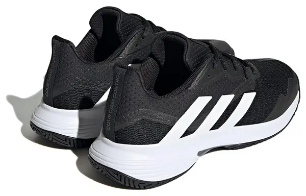 Кроссовки Courtjam Control теннисные туфли Adidas, черный — фото 4