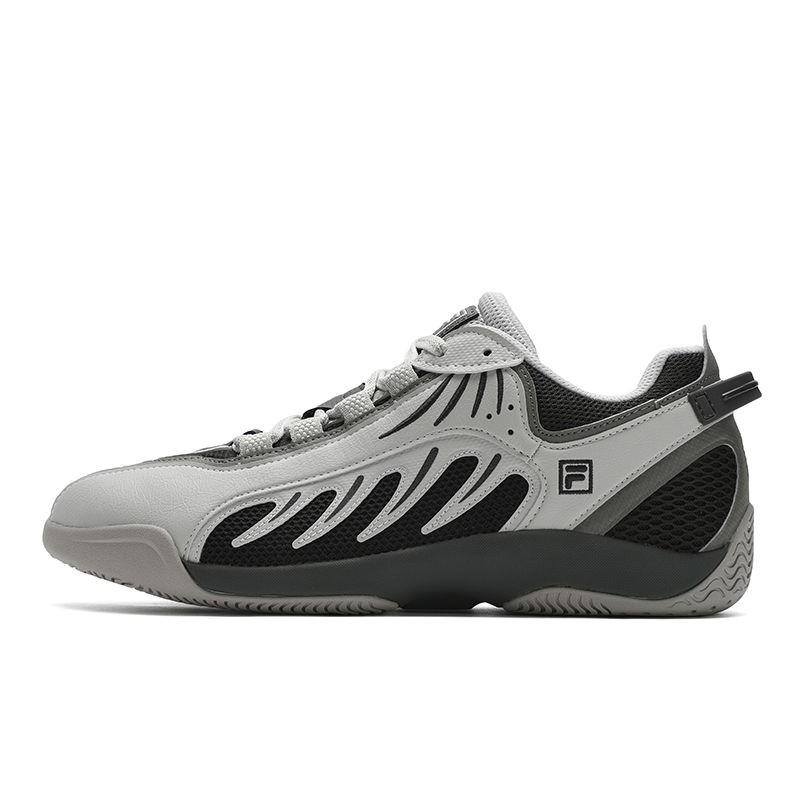 

FILA ADE2025 Дышащие и прочные низкие повседневные кроссовки для мужчин, серо-черные