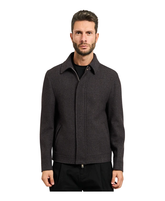 

Антрацитовое пальто Мулиш Mulish, серый