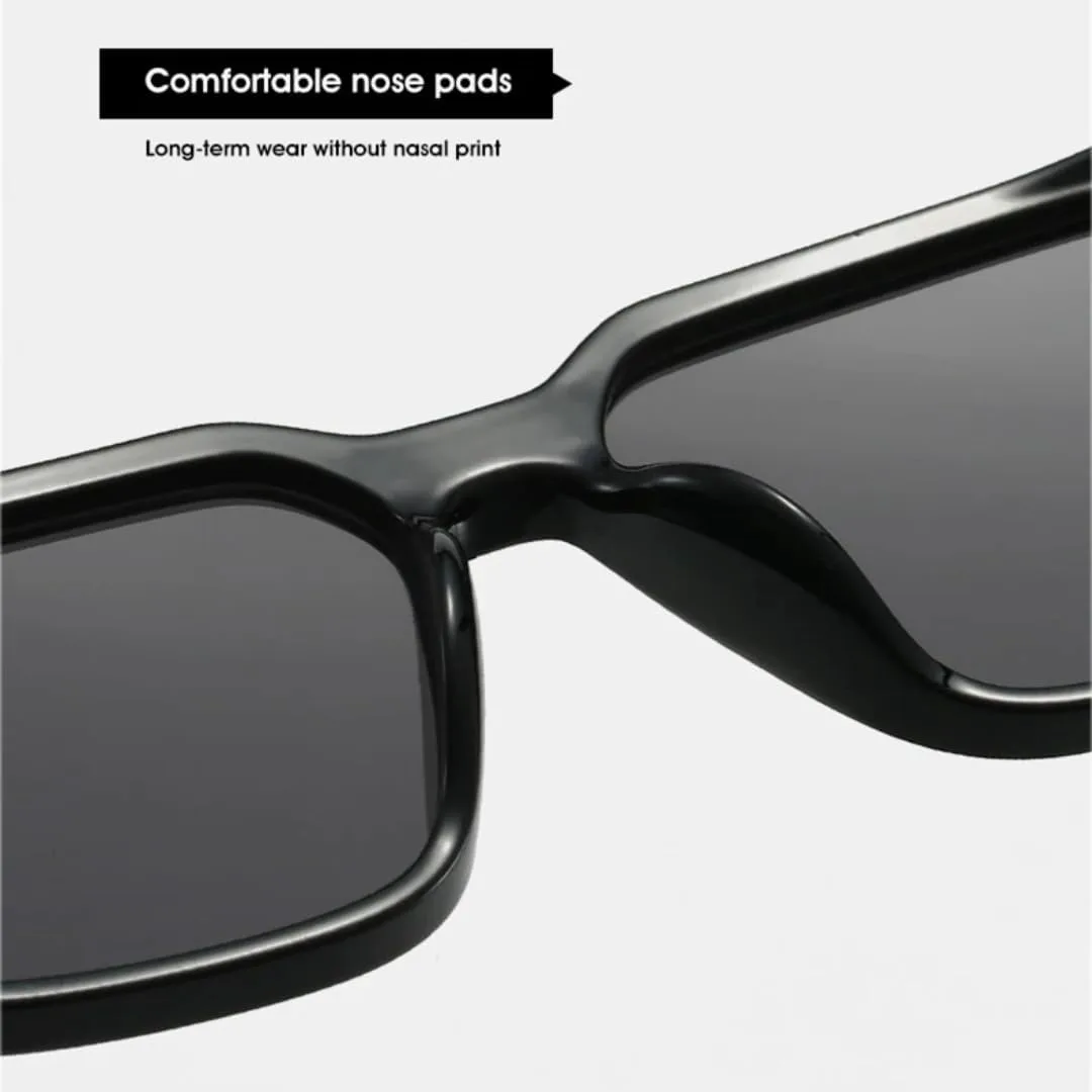 

Мужские солнцезащитные очки в стиле ретро с заклепками, серые, с защитой от УФ-излучения UV400; женские солнцезащитные очки класса люкс SZVVBKK, Matte Black Green