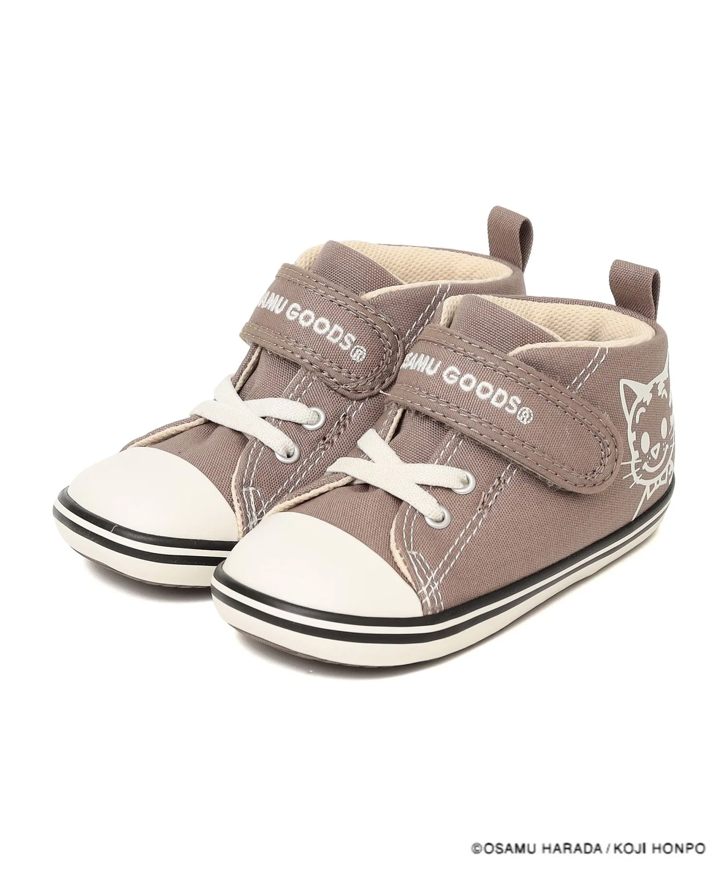Детские кроссовки OSAMU GOODS CONVERSE для малышей коричневые