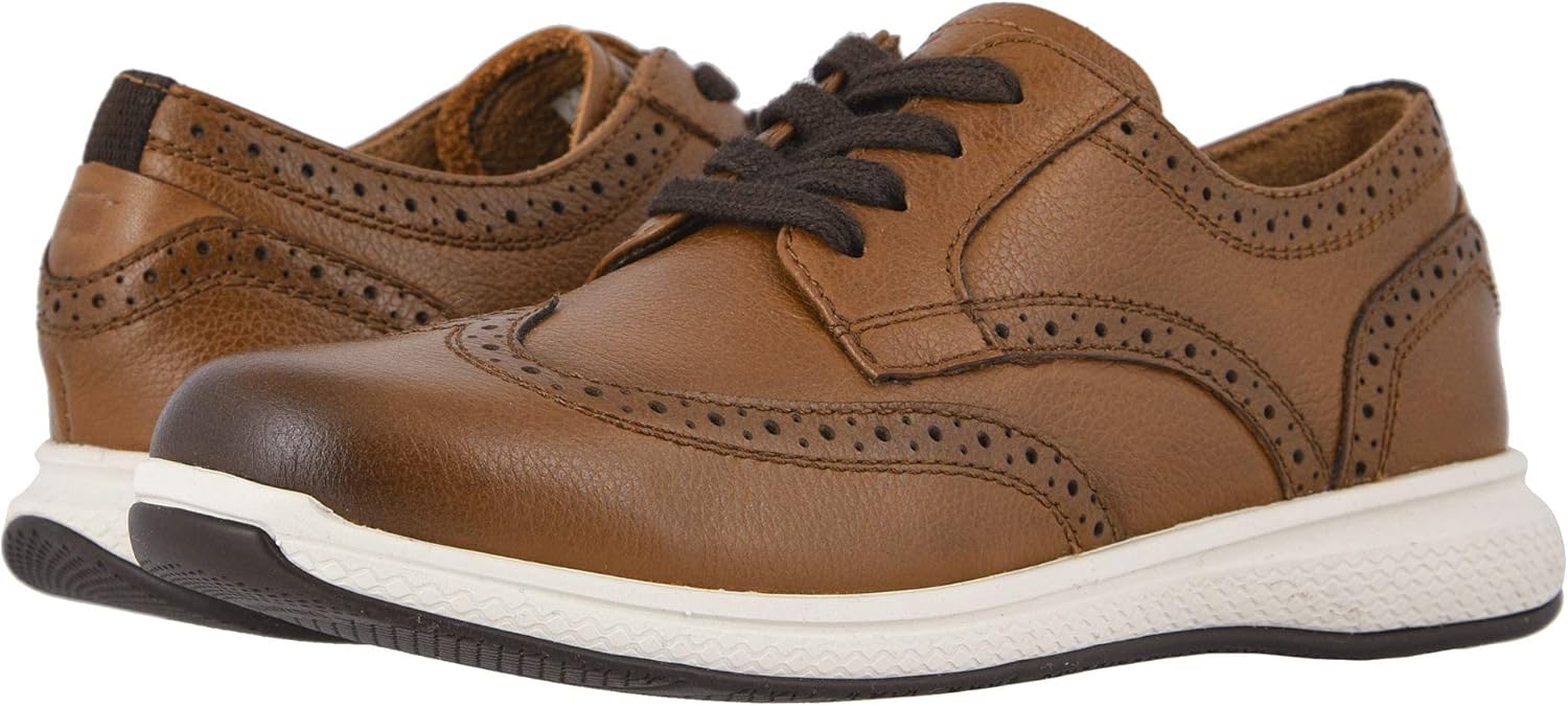 Детские оксфорды Florsheim Great Lakes Wingtip для малышей и подростков, белый — фото 2