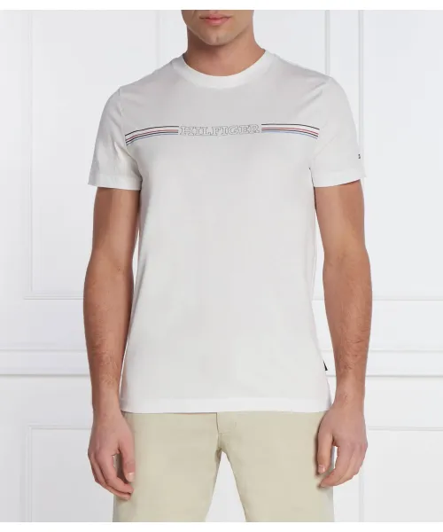

Футболка Slim fit Tommy Hilfiger, белый