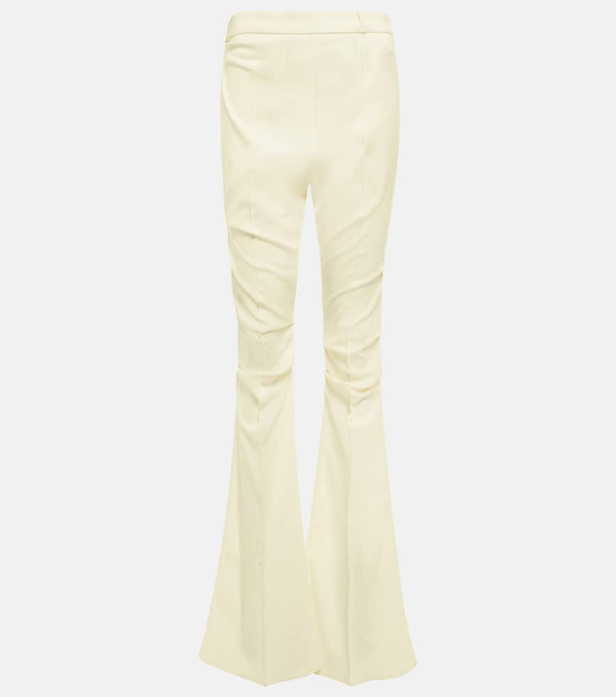

Брюки Merria расклешенные из шерсти Jacquemus, White