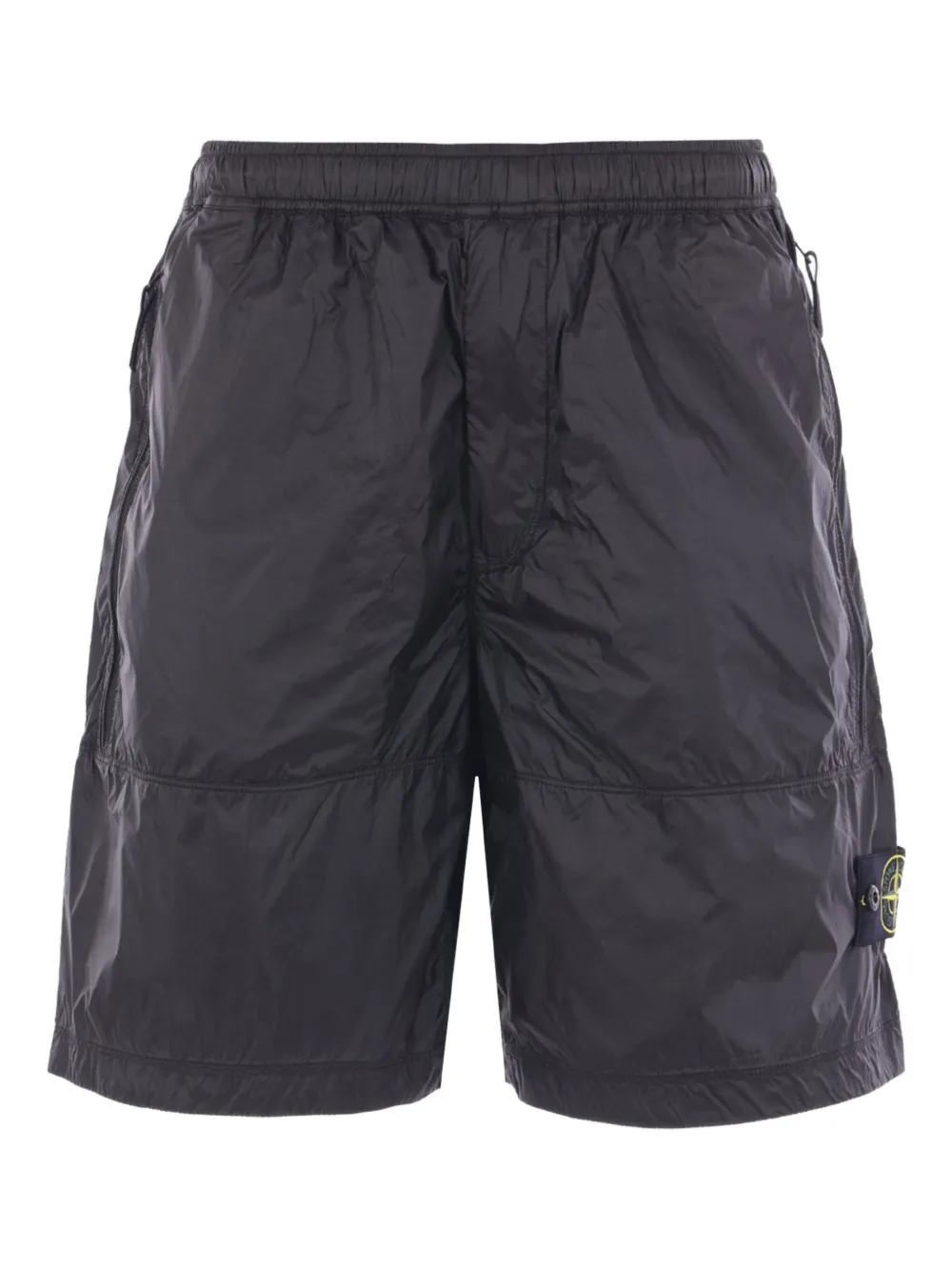 

Шорты с карманами на молнии Stone Island, серый
