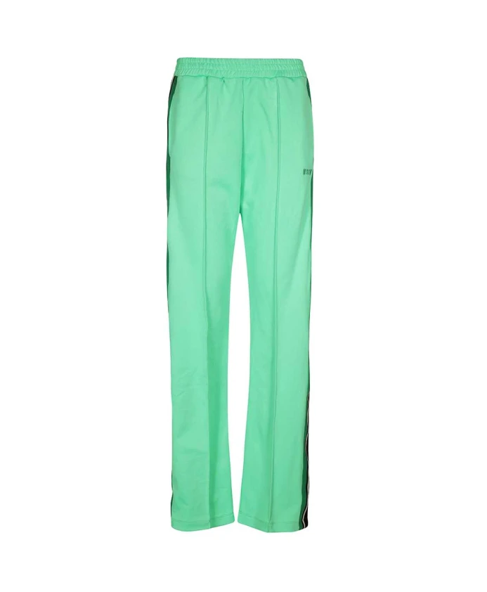 

Полосатые спортивные штаны с эластичным поясом Msgm, зеленый