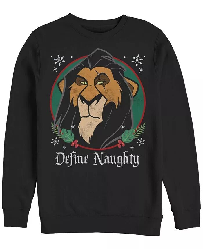 

Мужская толстовка Lion King Define Naughty Fifth Sun, черный