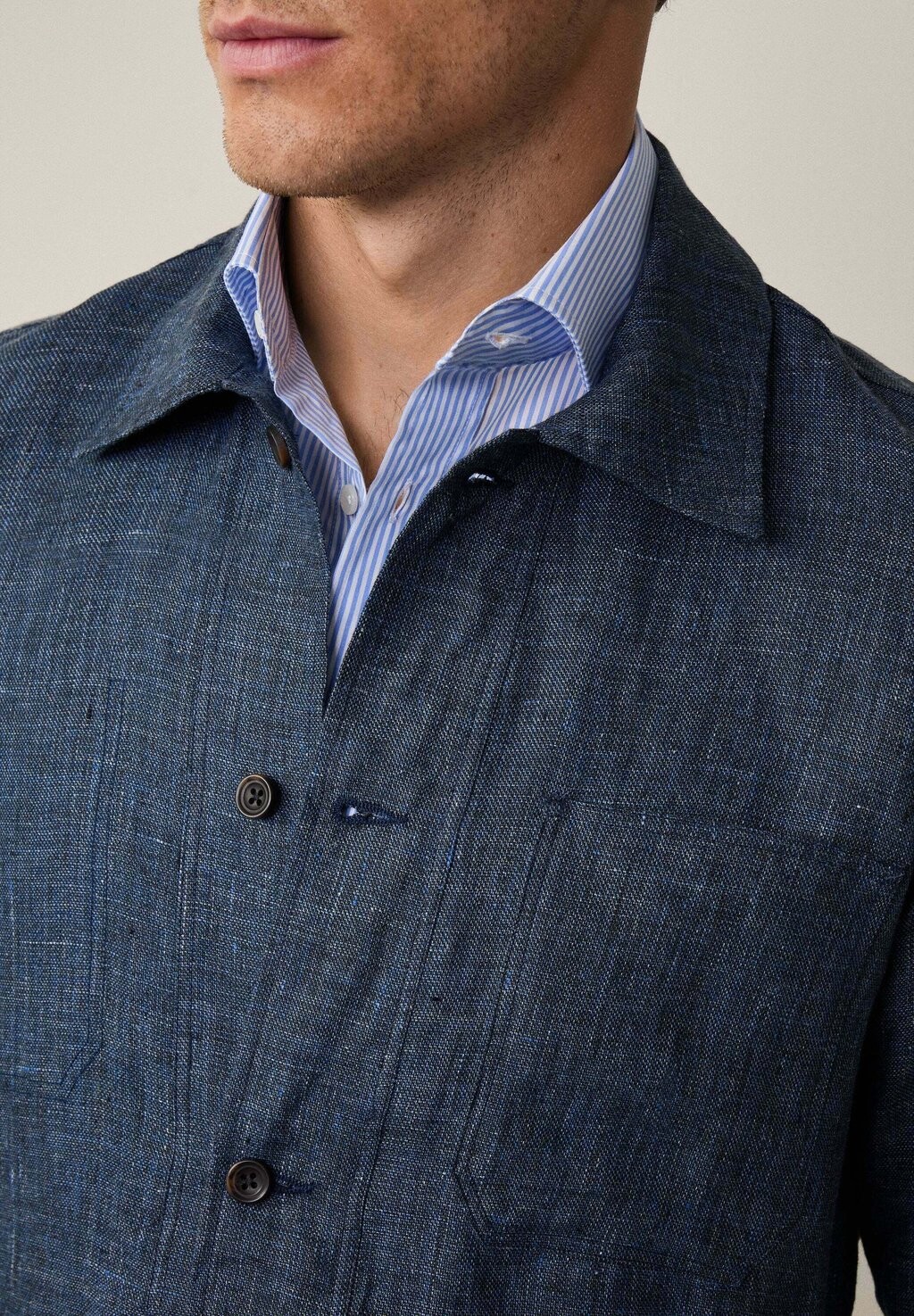 

Легкая куртка Hackett London, синий