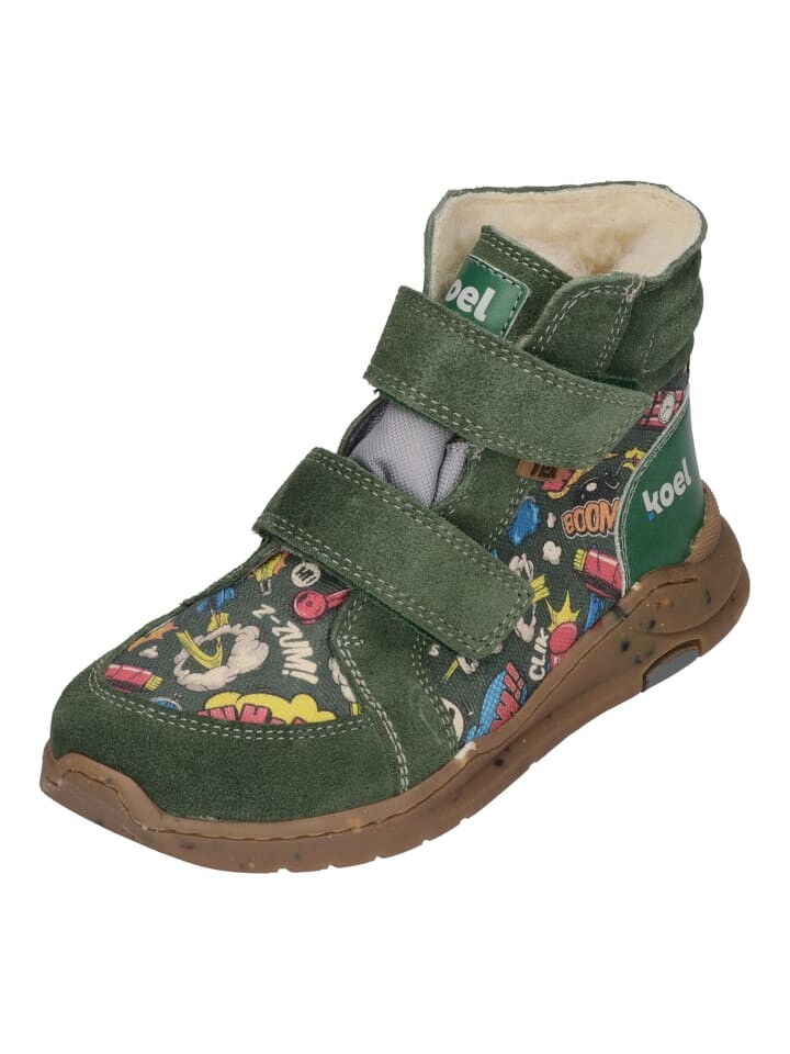 

Высокие кроссовки KOEL High SILAS TEX PRINT, зеленый