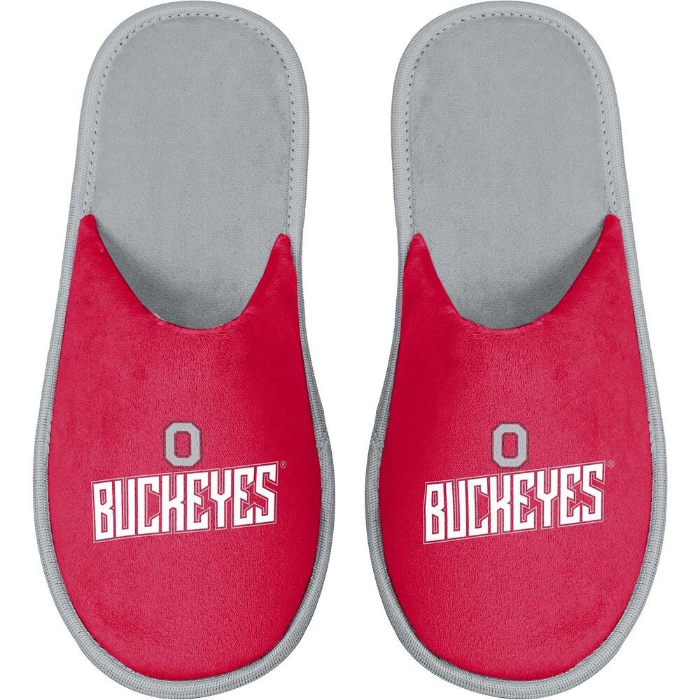 

Мужские шлепанцы FOCO Ohio State Buckeyes Scuff, цвет Osu Red