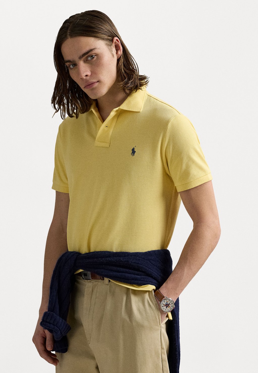

Рубашка поло SHORT SLEEVE Polo Ralph Lauren, желтый