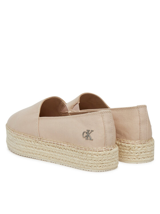Эспадрильи Flatform Esdparille Mg/Hdw YW0YW01737 Calvin Klein Jeans, розовый — фото 3