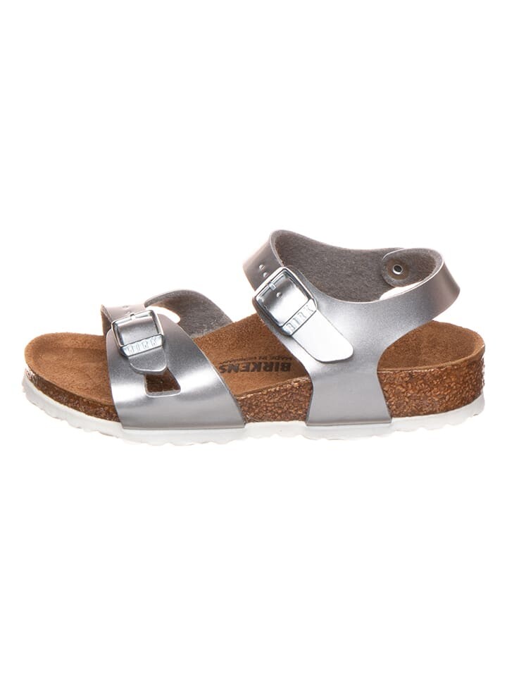

Сандалии Birkenstock, серебряный