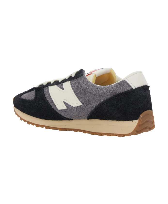 Черные замшевые кроссовки New Balance, мультиколор — фото 3