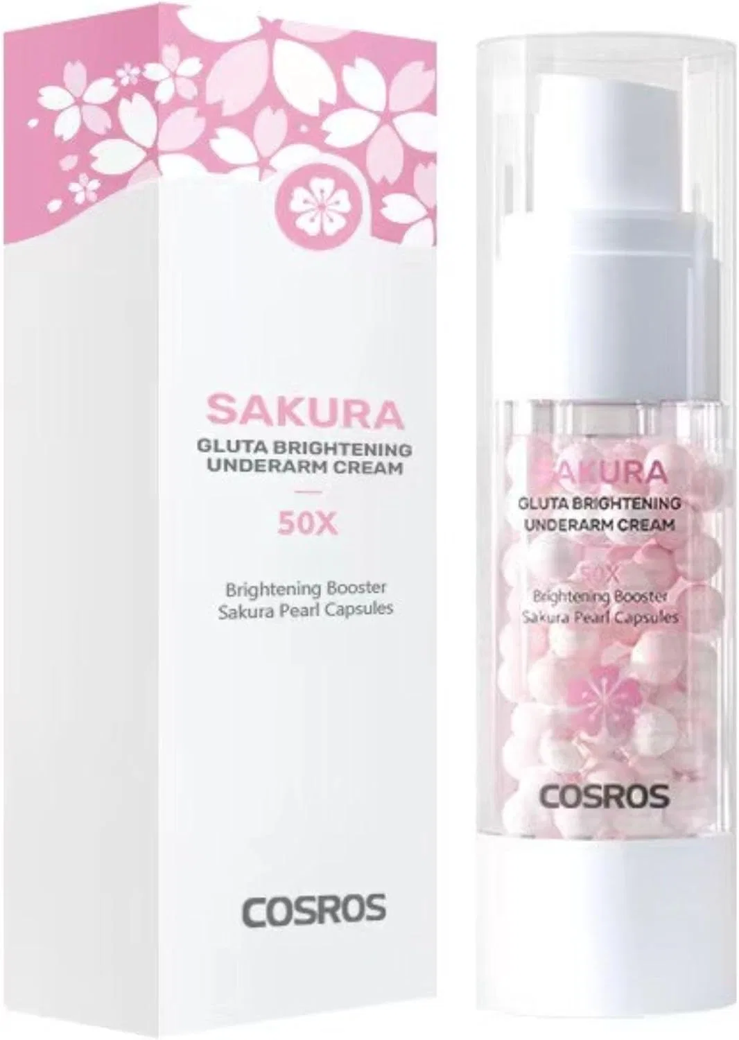Крем для лица Glamaura — Отбеливающий Sakura Glutamate Brightening Under Cream