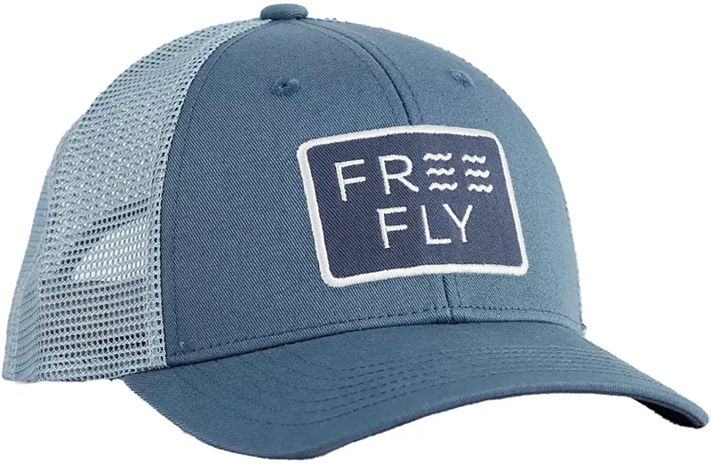 

Кепка дальнобойщика Free Fly Wave, цвет Slate Blue