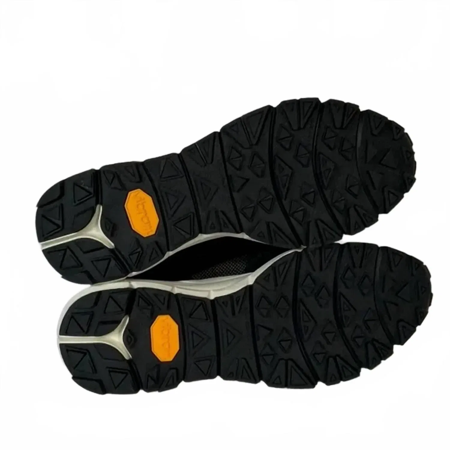 VIBRAM Мужские спортивные повседневные кроссовки черного и белого цвета — фото 4