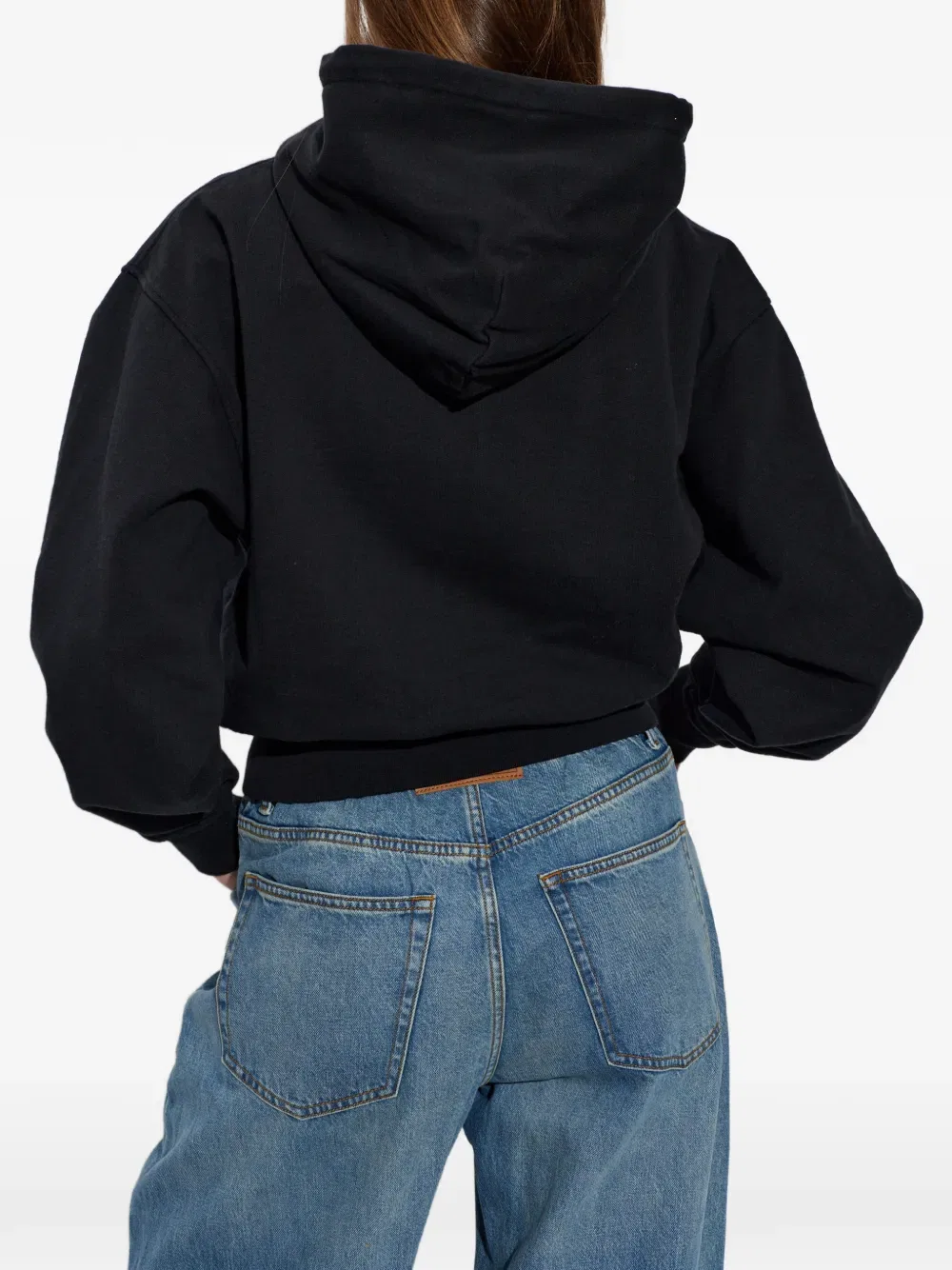 Толстовка на молнии Alexander Wang, черный — фото 4
