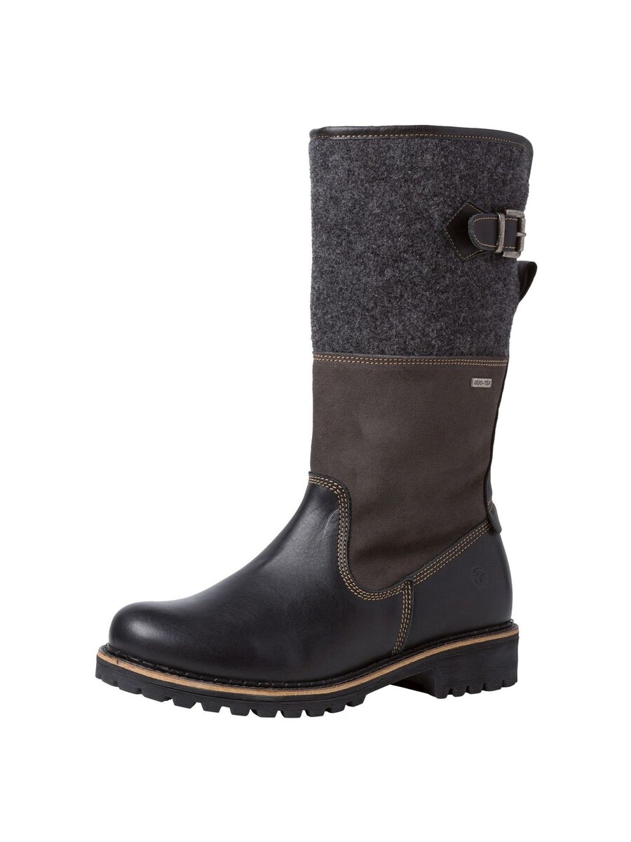 Классические ботинки Tamaris, Black/mottled black