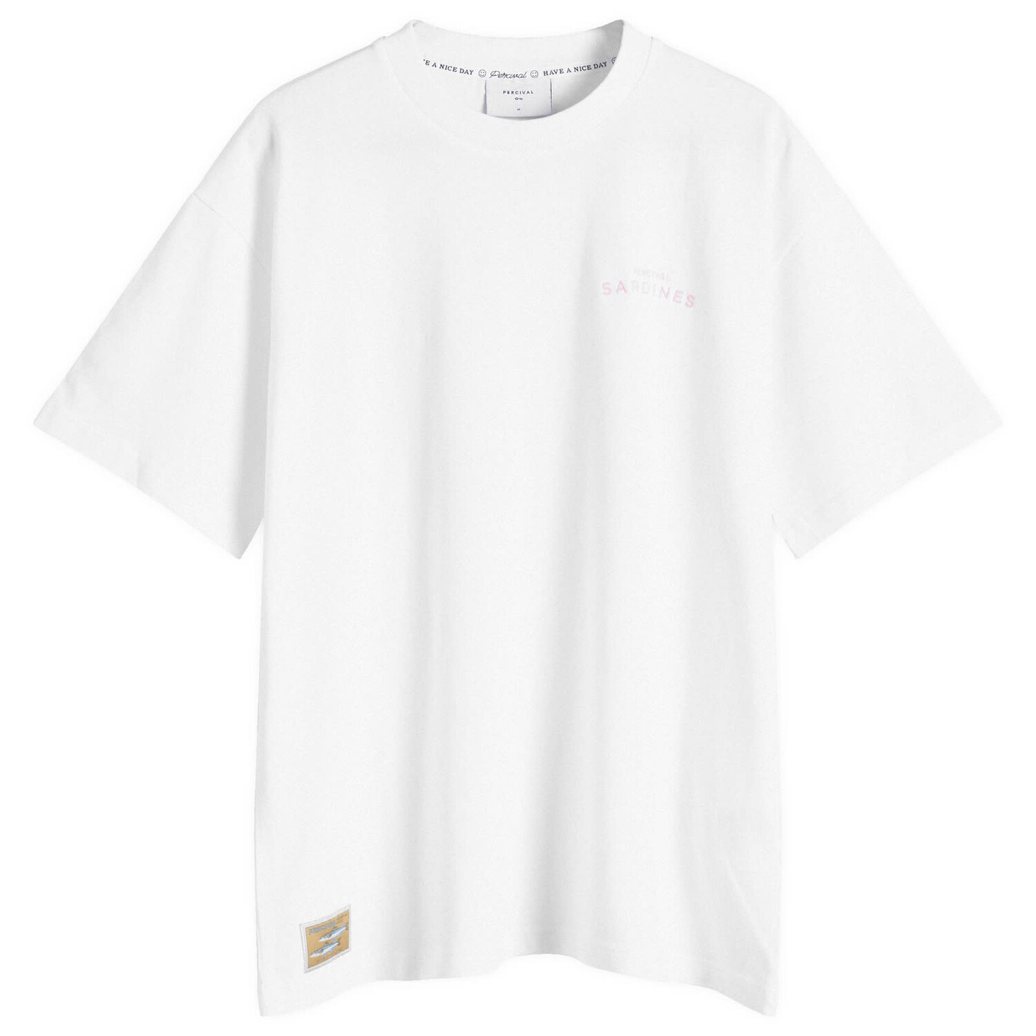 

Футболка Percival Sardines T-Shirt, белый