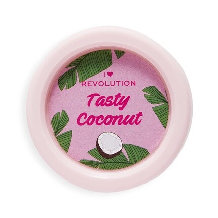 

Heart Revolution Tasty Coconut Lip Scrub Средство для ухода за губами, 20 мл — веганский и без испытаний на животных, Makeup Revolution