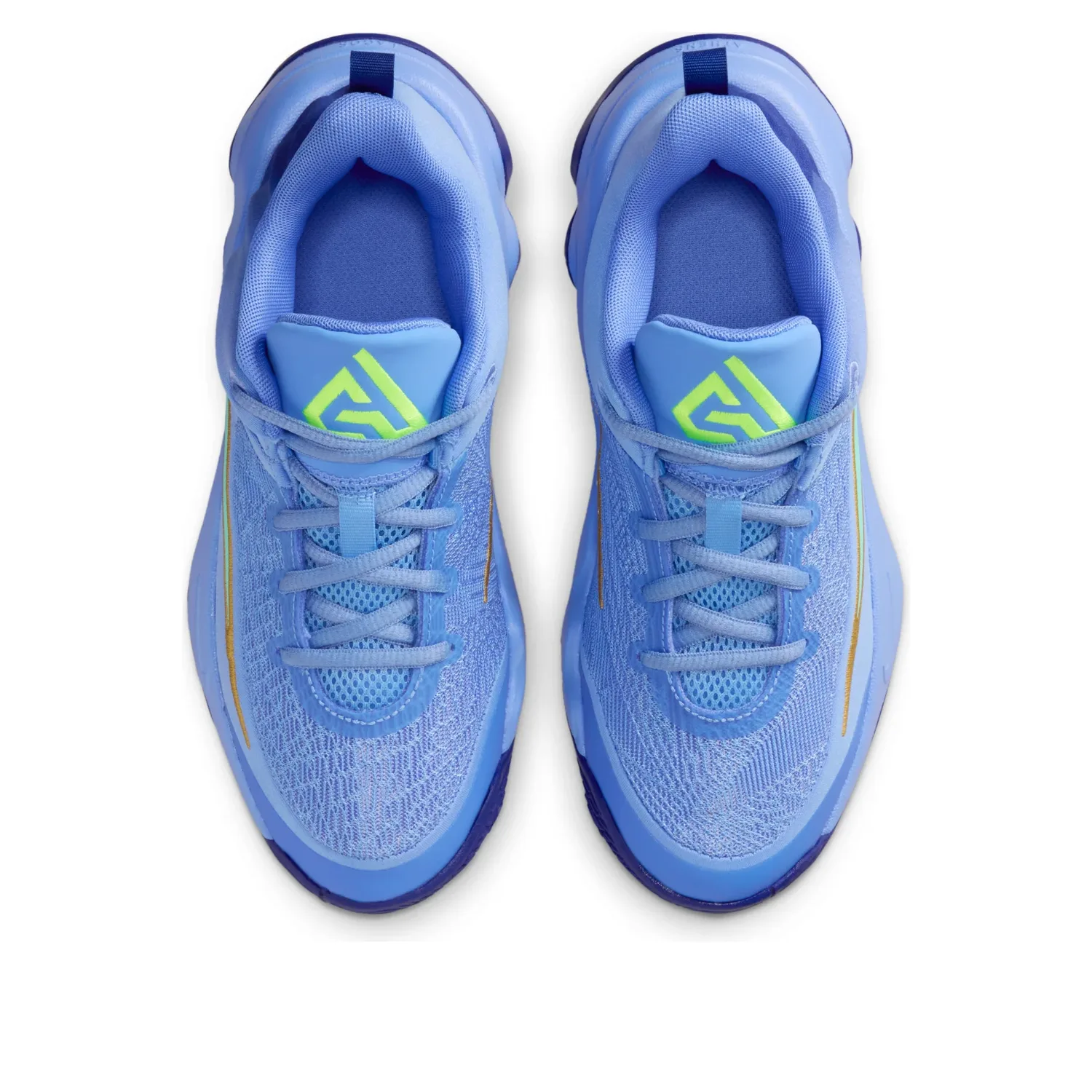 Кроссовки (GS) Nike Giannis Immortality 4 'Royal Pulse Hyper Turquoise', синий — фото 2