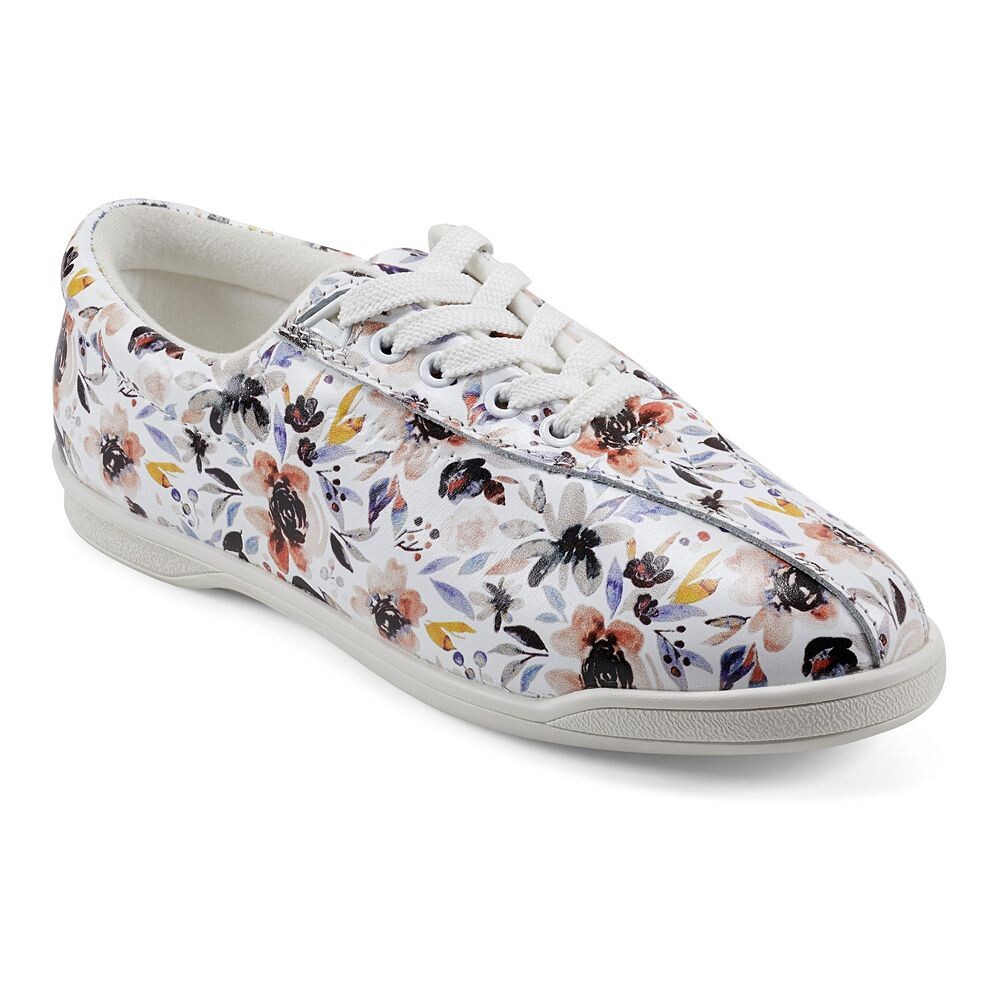 Женские кожаные кроссовки Easy Spirit AP1, цвет White Darlin Floral Mu