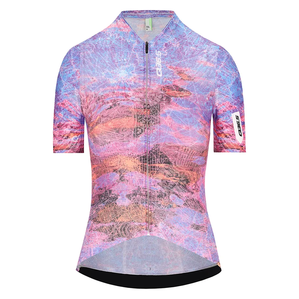 

Джерси с коротким рукавом Q36.5 Gregarius Damask, фиолетовый