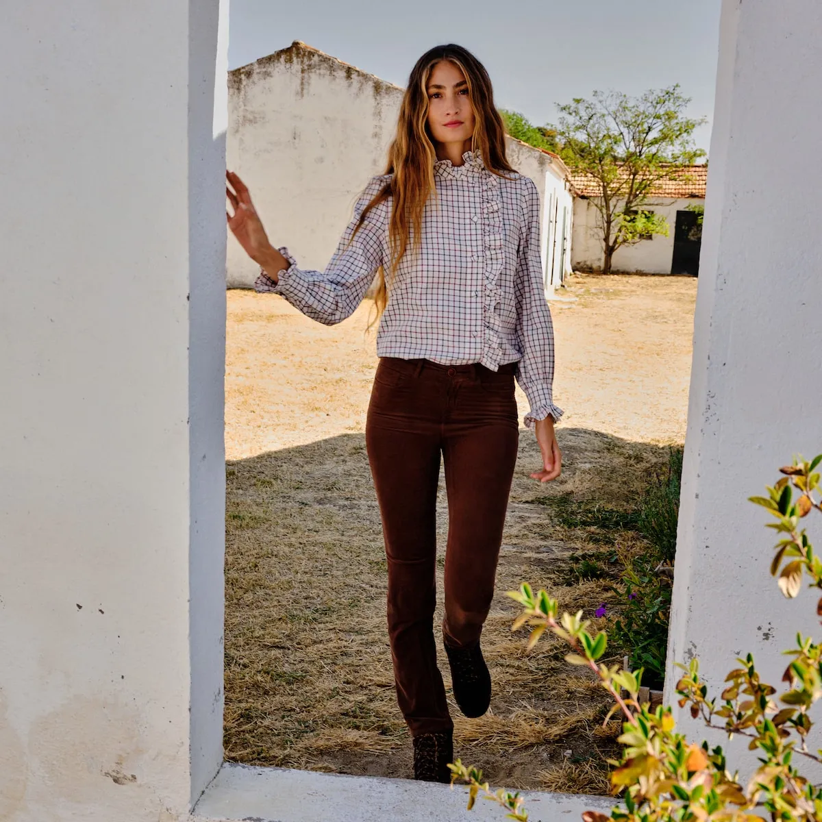 

Женские базовые брюки с 5 карманами Verhunt, зеленый