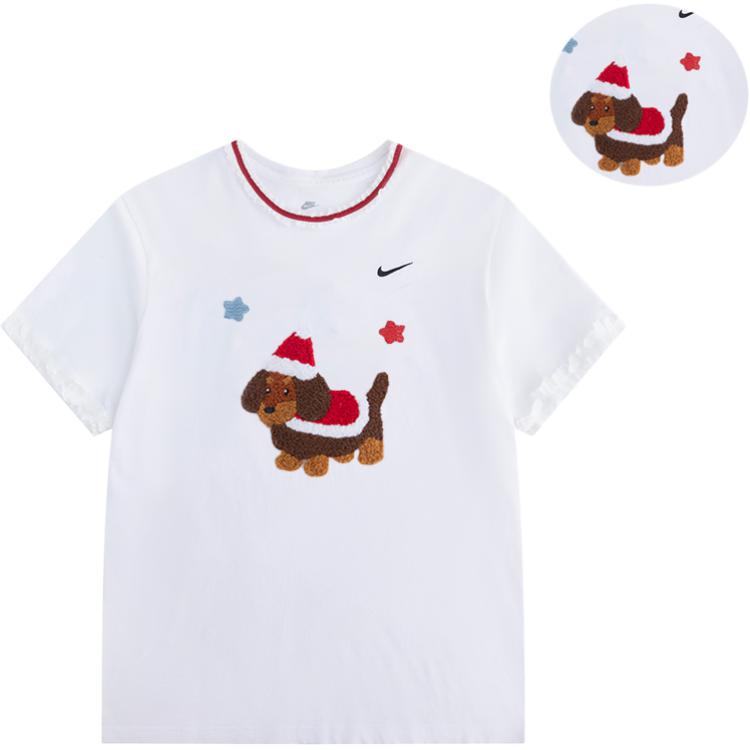 

Футболка с коротким рукавом унисекс Nike, белый