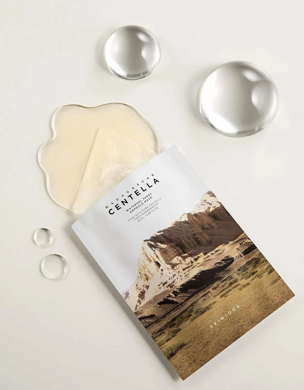 Сыворотка SKIN1004 — Лист увлажняющая Centella Water Gel Sheet Ampoule Mask — фото 4