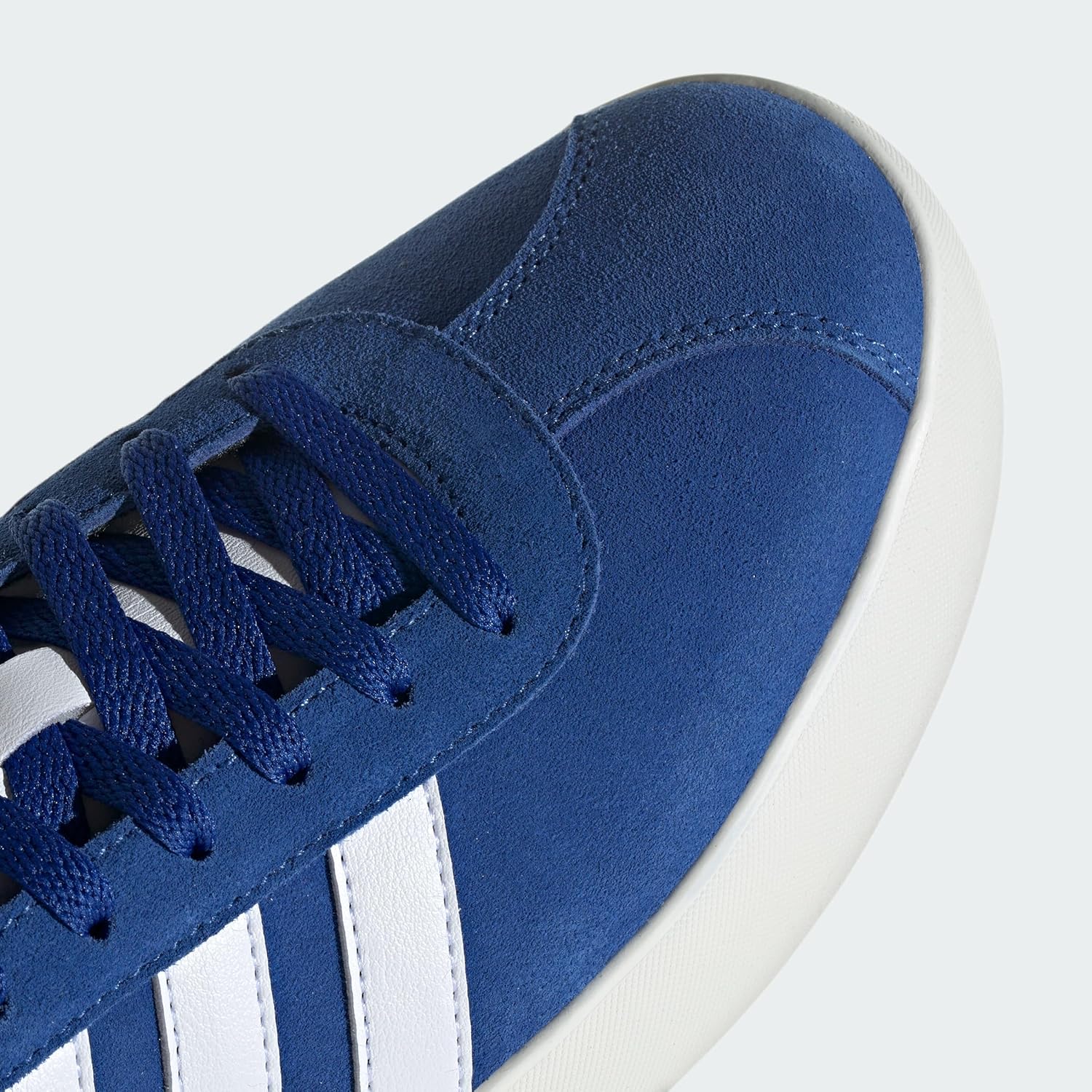 Мужские кроссовки adidas VL Court 3.0, слоновая кость/белый/синий — фото 4