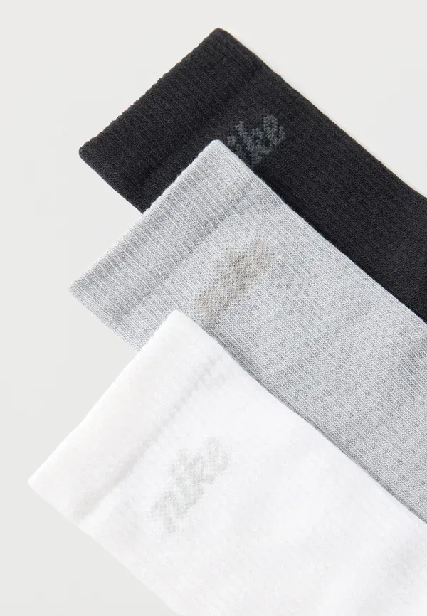 Носки Nike Sportswear, 3 пары, черный/белый/серый — фото 2