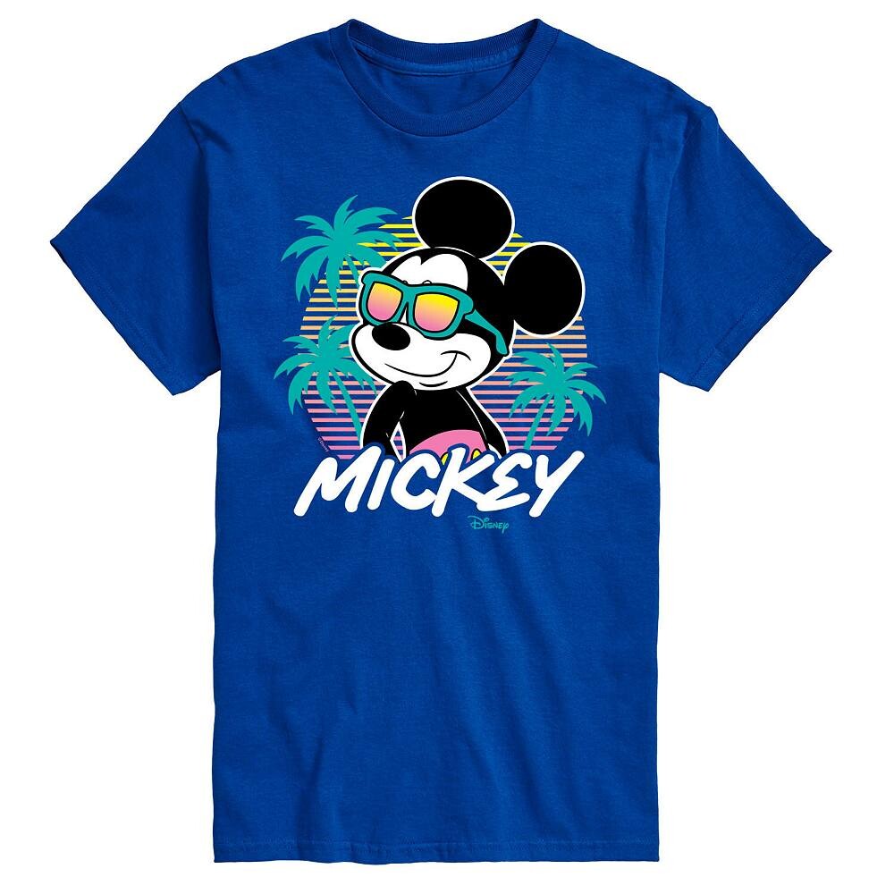 

Футболка Disney's Mickey Mouse Big & Tall с рисунком заката, синий