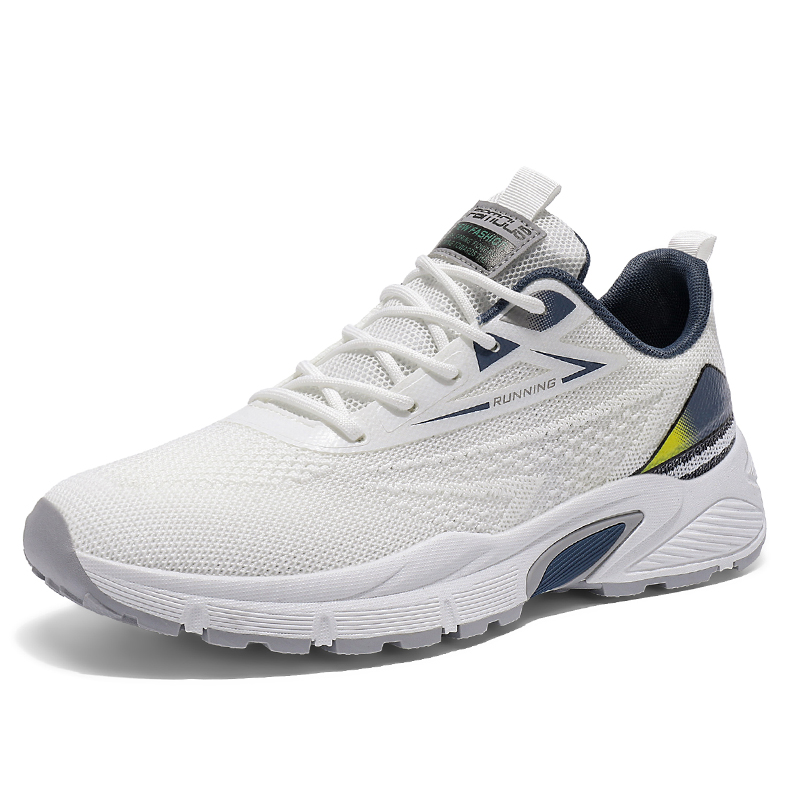 

Амортизирующие, износостойкие, дышащие, легкие, с отскоком, низкие, повседневные мужские кроссовки SHOUBA, White