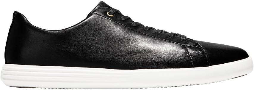 Мужские кожаные кроссовки Cole Haan Grand Crosscourt, черно-белый — фото 3